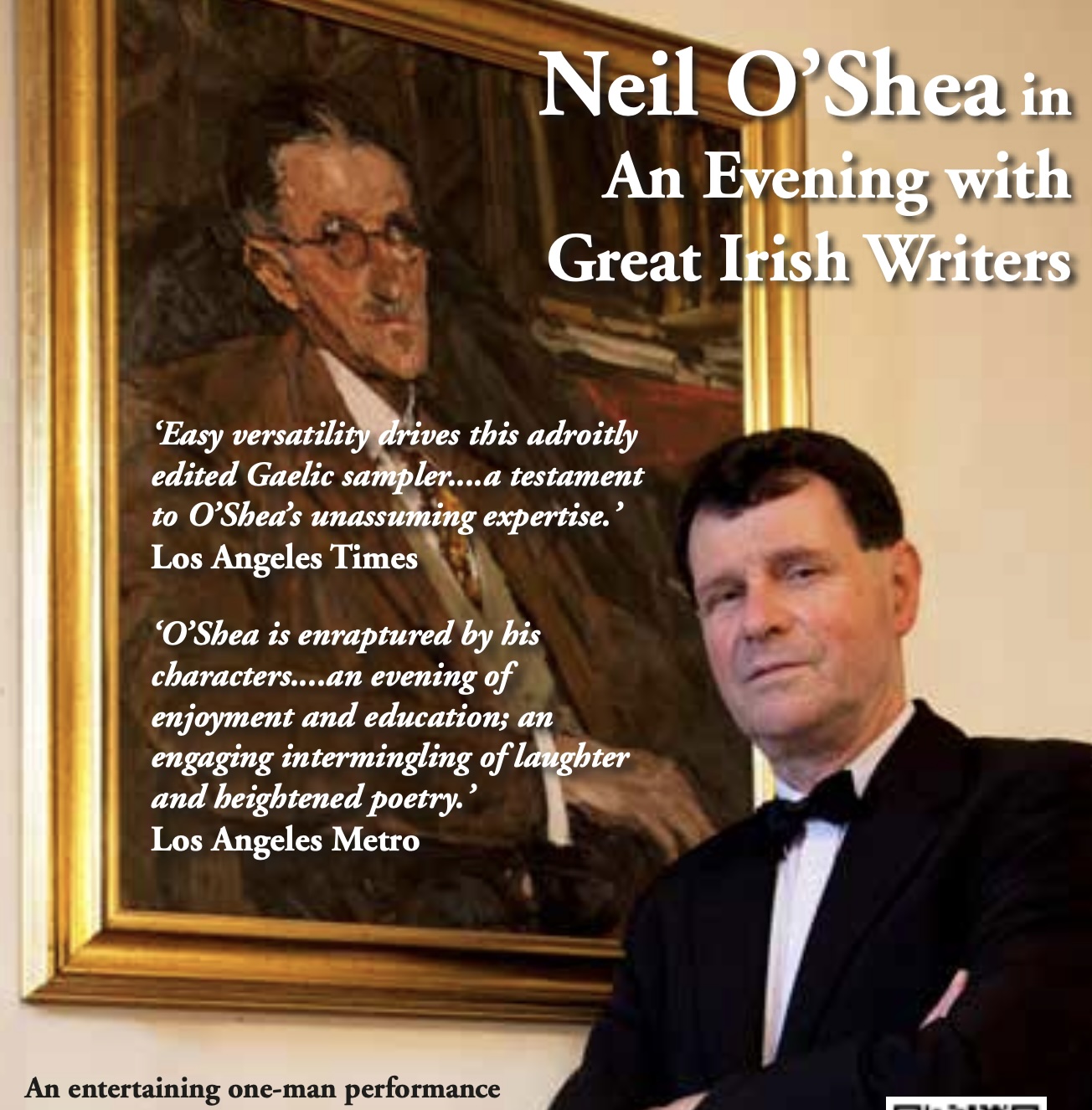 An Evening with Great Irish Writers – A Light Ray Production